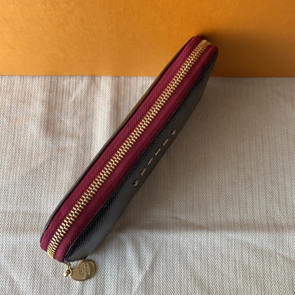 Auth. ETRO Wallet Tricolore zippy wallet - Picture 8 of 15